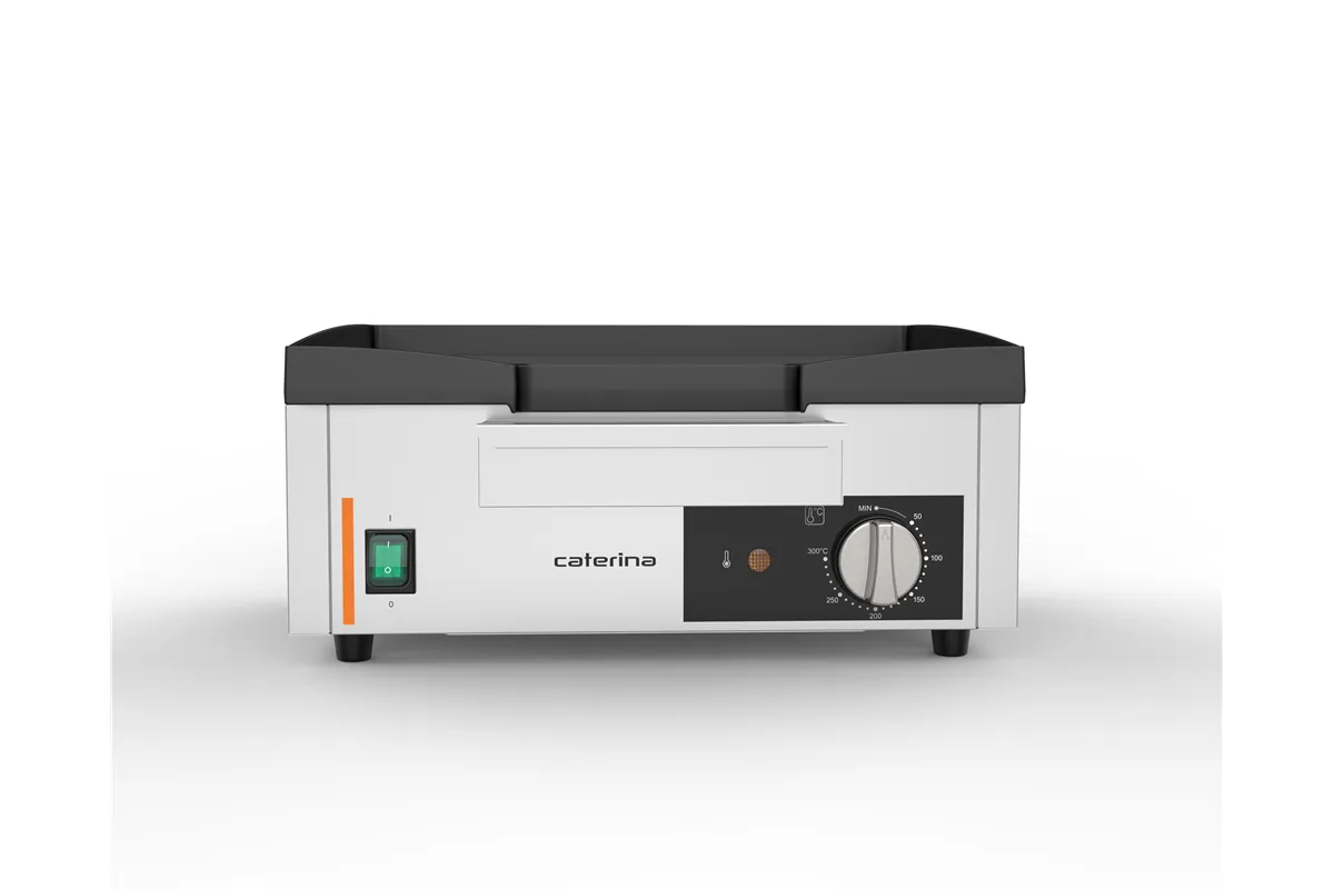 Płyta grillowa gładka, elektryczna, Caterina, P 1.8 kW Stalgast 747315