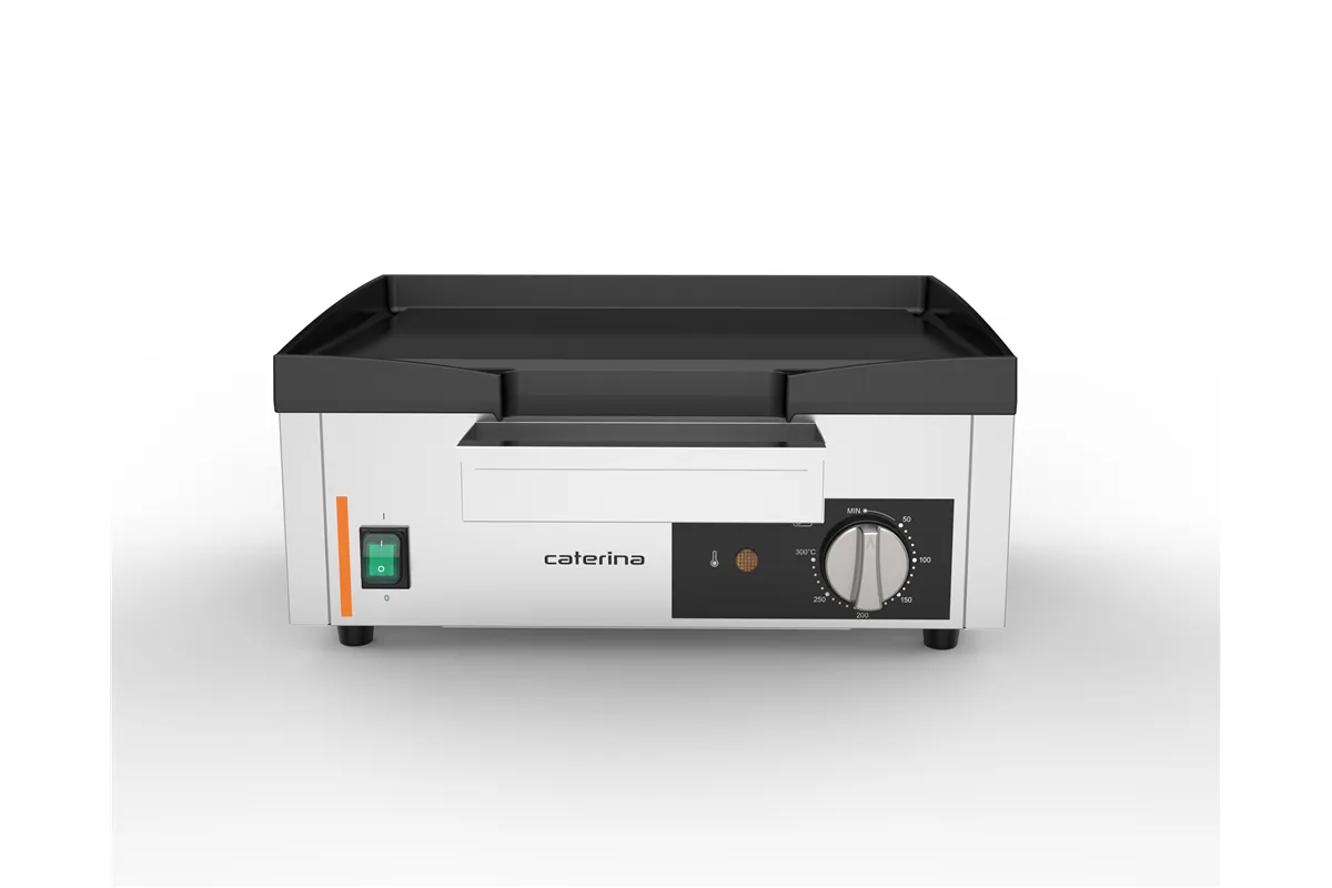 Płyta grillowa gładka, elektryczna, Caterina, P 1.8 kW Stalgast 747315