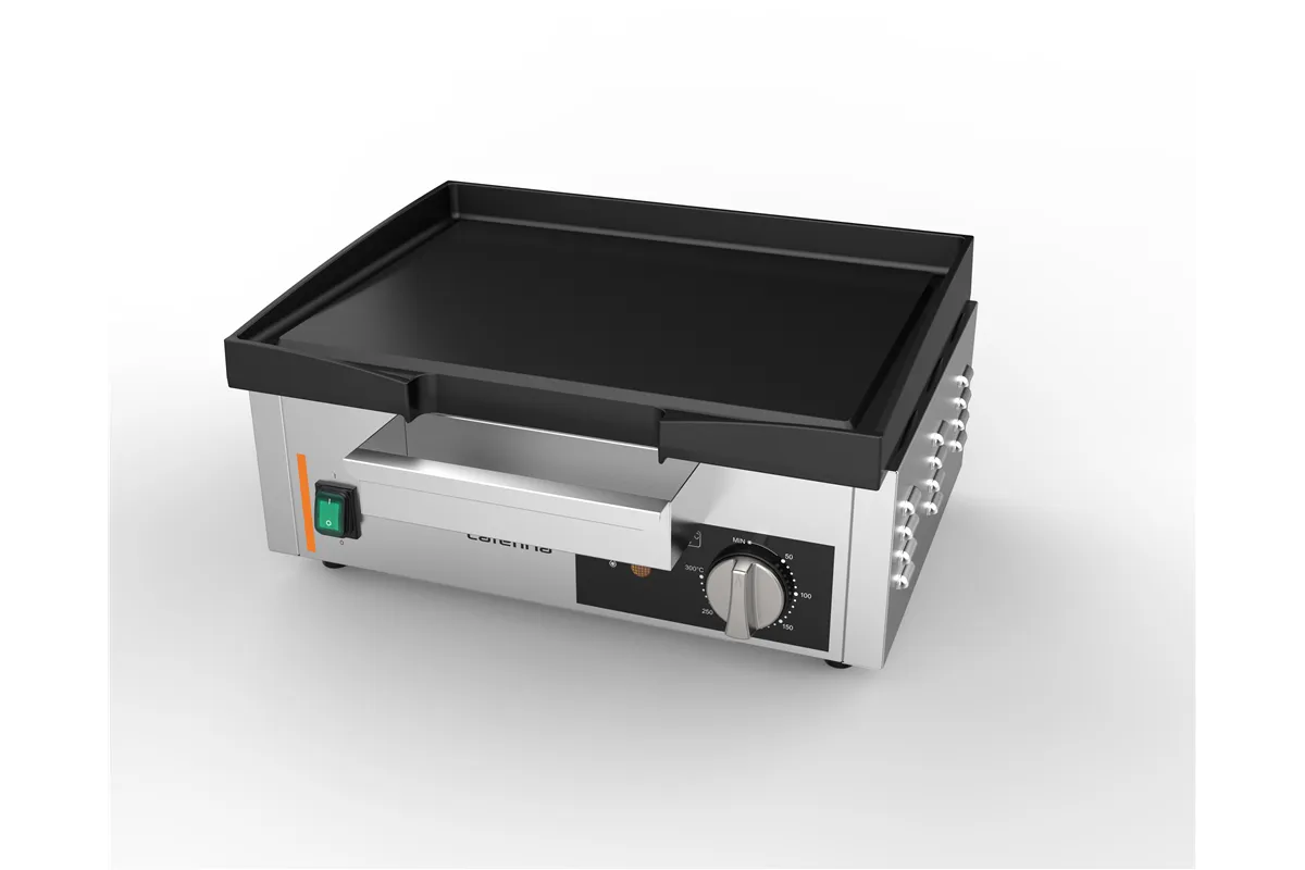 Płyta grillowa gładka, elektryczna, Caterina, P 1.8 kW Stalgast 747315