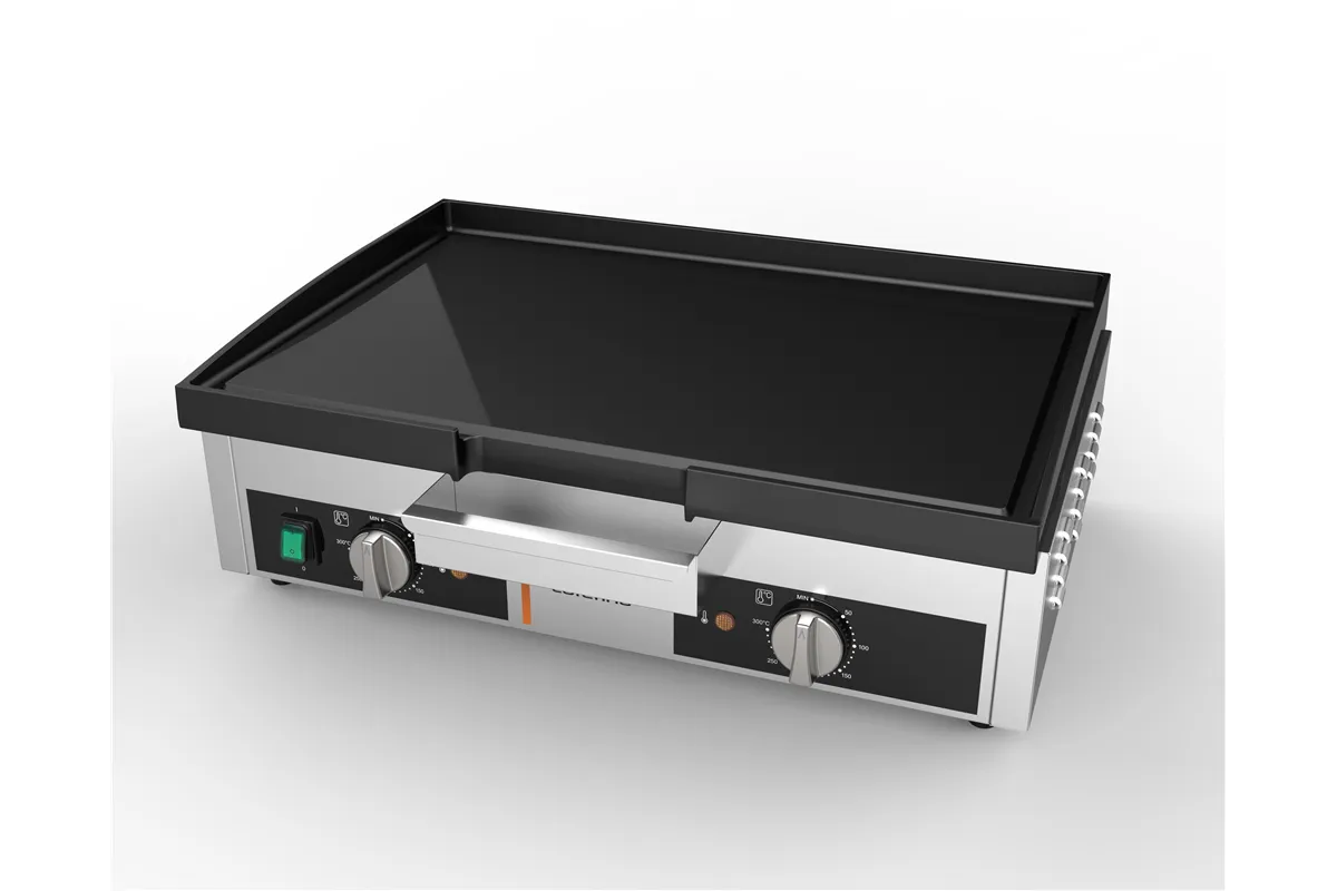 Płyta grillowa gładka, elektryczna, Caterina, P 2.8 kW Stalgast 747615