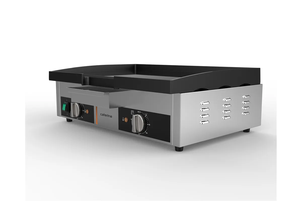 Płyta grillowa gładka, elektryczna, Caterina, P 2.8 kW Stalgast 747615
