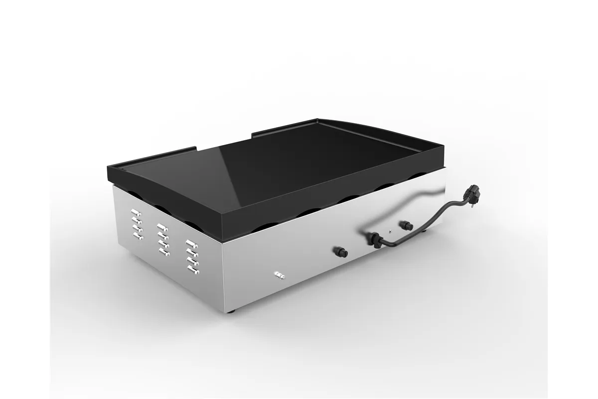 Płyta grillowa gładka, elektryczna, Caterina, P 2.8 kW Stalgast 747615