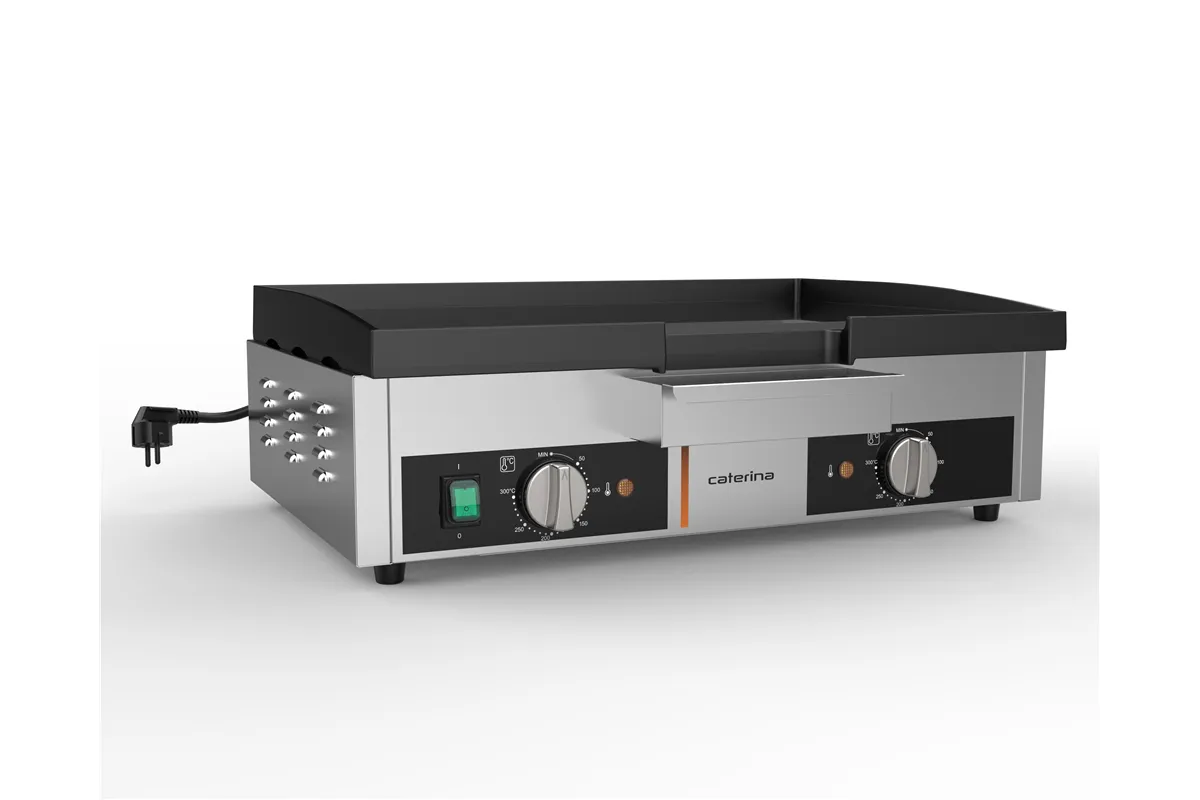 Płyta grillowa gładka, elektryczna, Caterina, P 2.8 kW Stalgast 747615