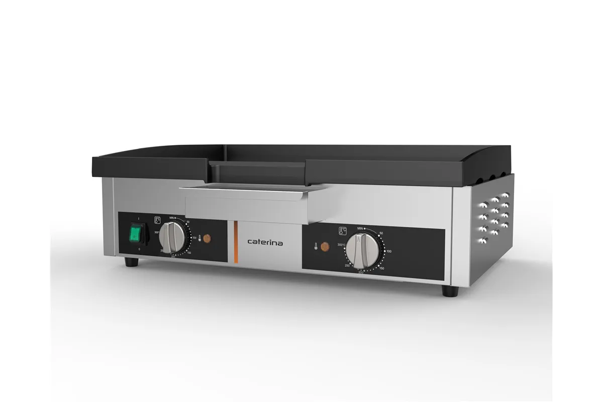 Płyta grillowa gładka, elektryczna, Caterina, P 2.8 kW Stalgast 747615