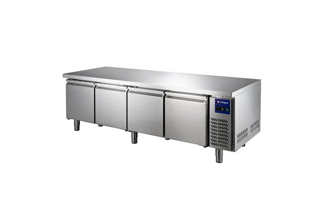 Podstawa chłodnicza, 2000x700x650 mm, 4 drzwiowa, V 261 l Stalgast 887346
