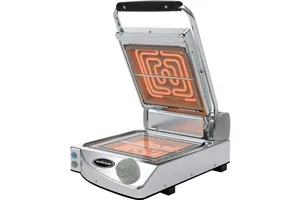 Kontakt grill pojedynczy gładki Spidocook 920010