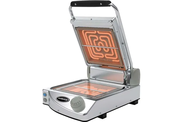 Kontakt grill pojedynczy gładki Spidocook 920010