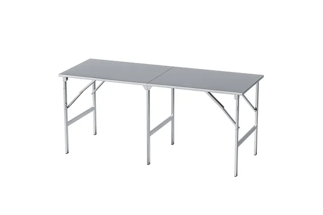 Stół cateringowy ze stali nierdzewnej, składany, 2000x795x900 mm Stalgast 950201