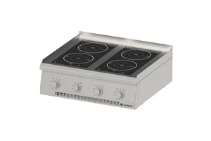 Kuchnia indukcyjna, 4-polowa, nastawna, P 14 kW Stalgast 9706200