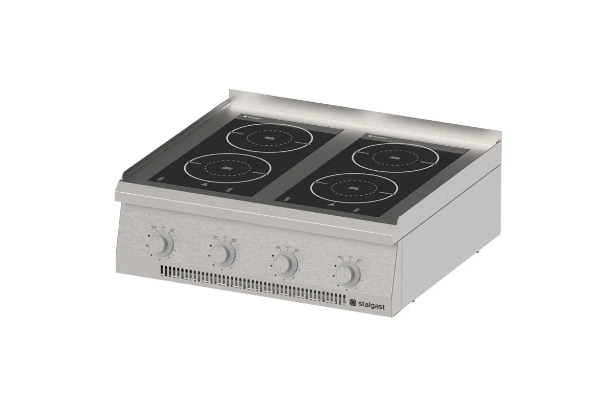 Kuchnia indukcyjna, 4-polowa, nastawna, P 14 kW Stalgast 9706200