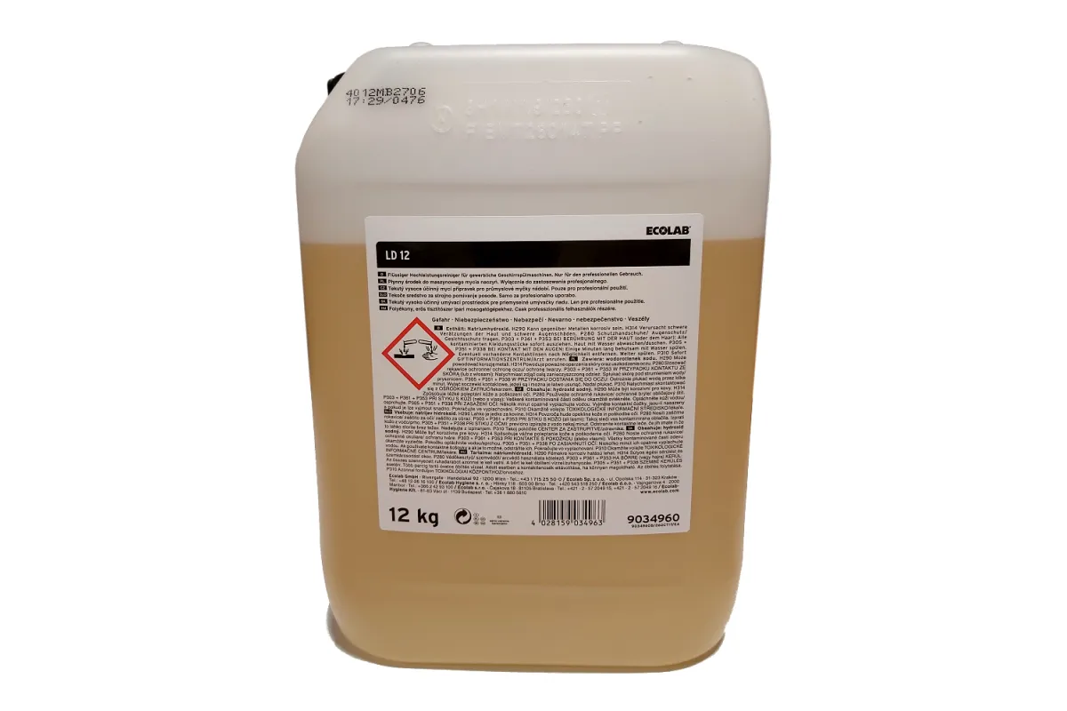 LD 12 Płynny środek do mycia naczyń  w zmywarkach