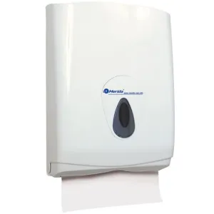 PZ1TS Pojemnik na pojedyncze ręczniki papierowe MERIDA TOP MAXI z szarym okienkiem ATS101