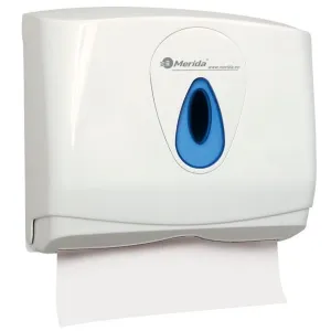PZ2TN Pojemnik na pojedyncze ręczniki papierowe MERIDA TOP MINI z niebieskim okienkiem ATN201