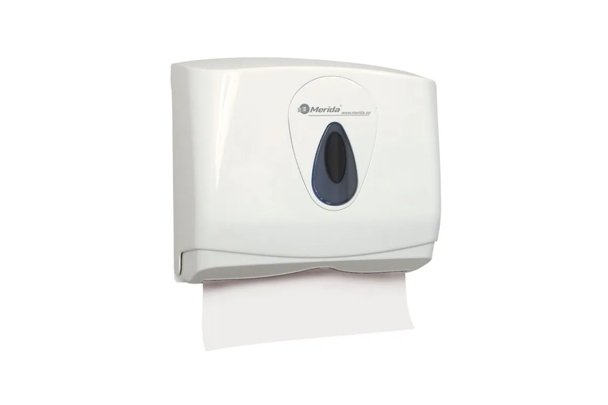 PZ2TS Pojemnik na pojedyncze ręczniki papierowe MERIDA TOP MINI z szarym okienkiem ATS201