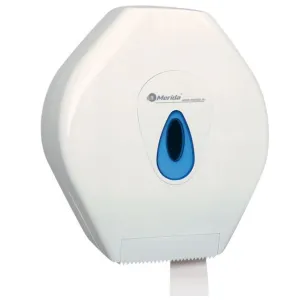 PT1TN Pojemnik na papier toaletowy MERIDA TOP MAXI z niebieskim okienkiem BTN101