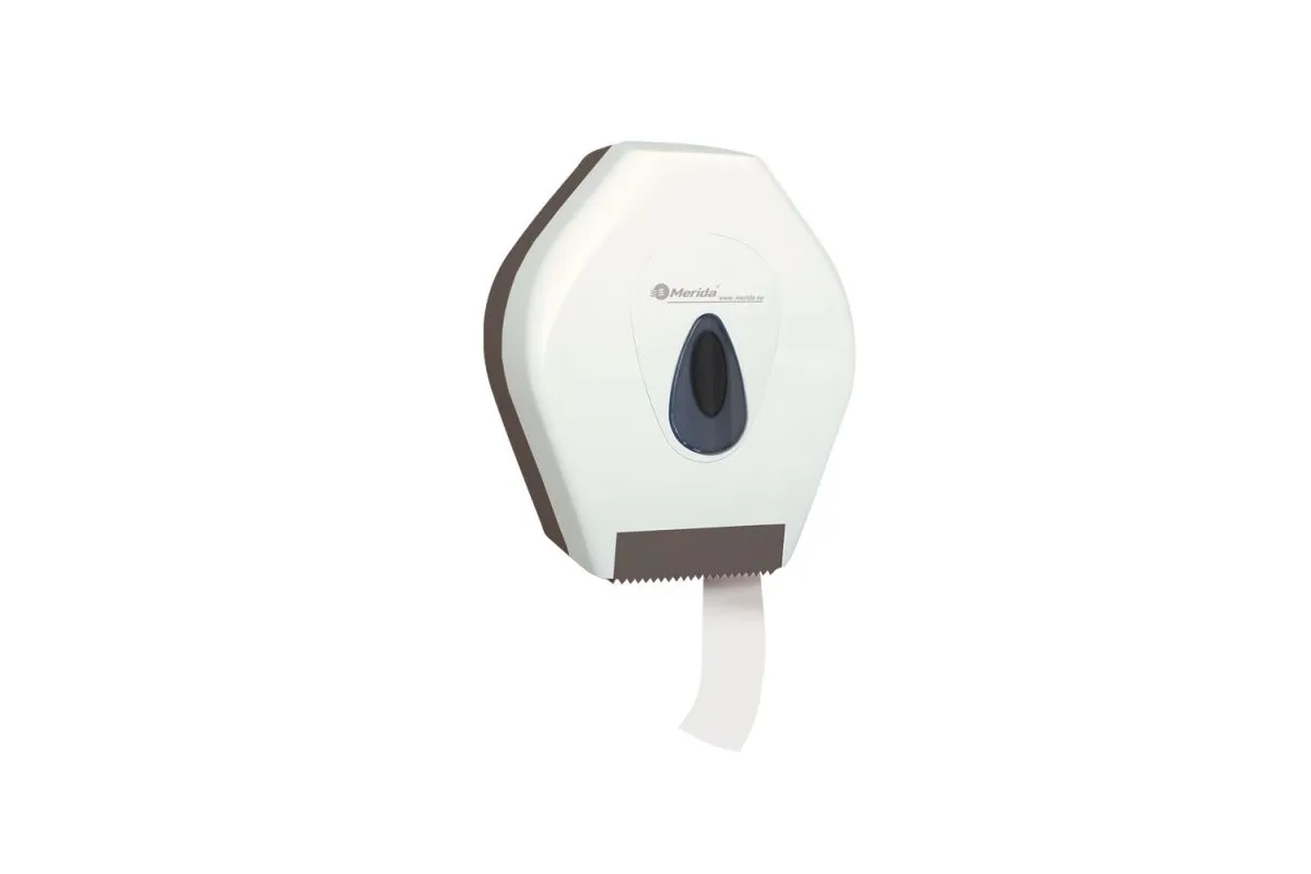 PT2TSS POJEMNIK NA PAPIER TOALETOWY MERIDA TOP MINI, TYŁ SZARY, OKIENKO SZARE BPB201