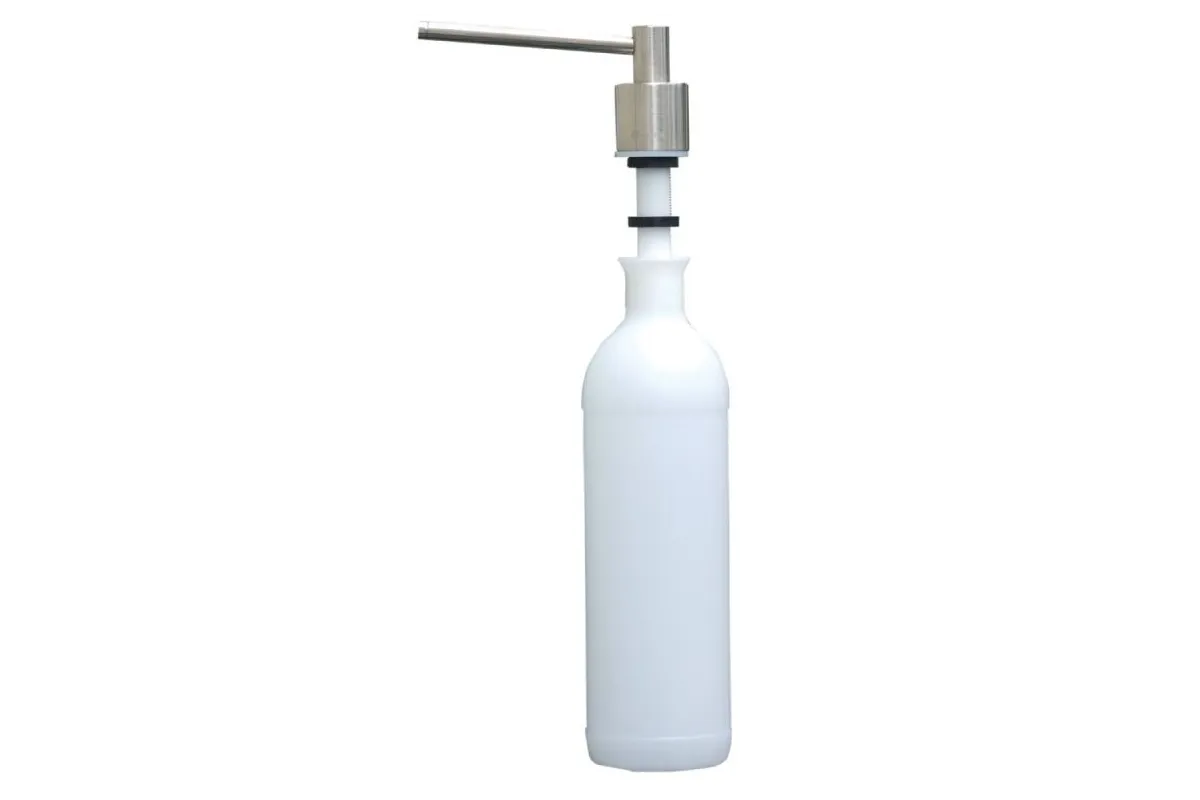 DOZOWNIK MYDŁA W PŁYNIE BLATOWY WALEC POJ. 1000 ML, WERSJA MATOWA DWM103