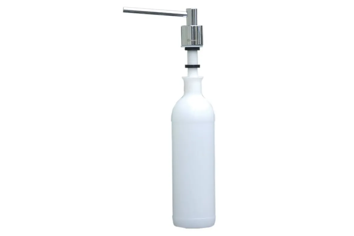 DOZOWNIK MYDŁA W PŁYNIE BLATOWY WALEC POJ. 1000 ML, WERSJA POLEROWANA DWP103