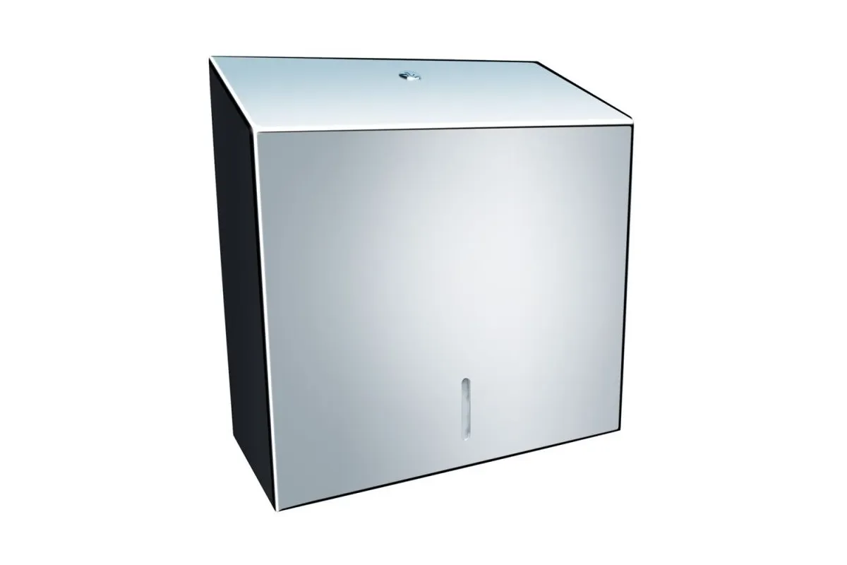 Pojemnik na ręczniki pojedyncze MERIDA STELLA MAXI ASP101, wersja polerowana