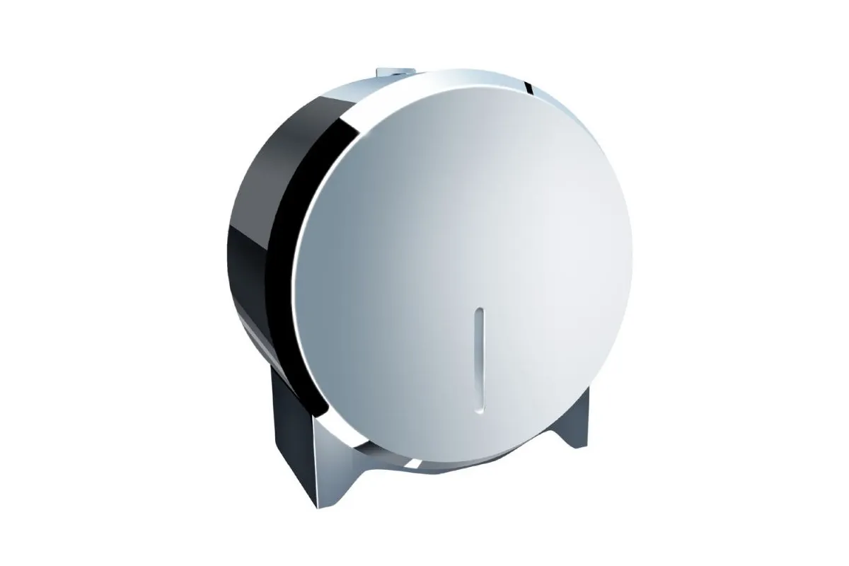 POJEMNIK NA PAPIER TOALETOWY MERIDA STELLA MINI, ŚR. PAPIERU DO 19 CM, STAL POLEROWANA BSP201