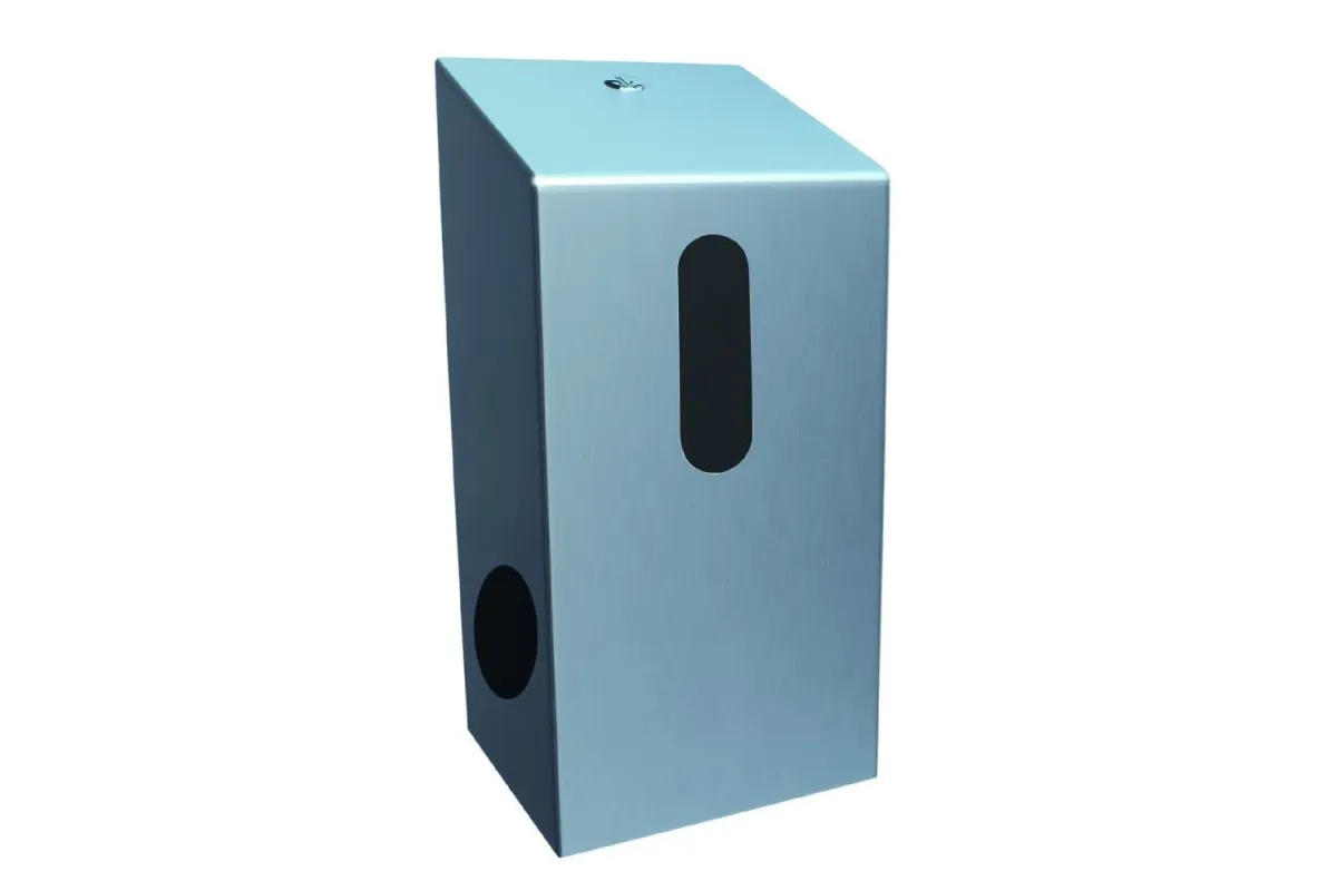 Pojemnik na dwie małe rolki papieru toaletowego MERIDA STELLA MAXI BSM501