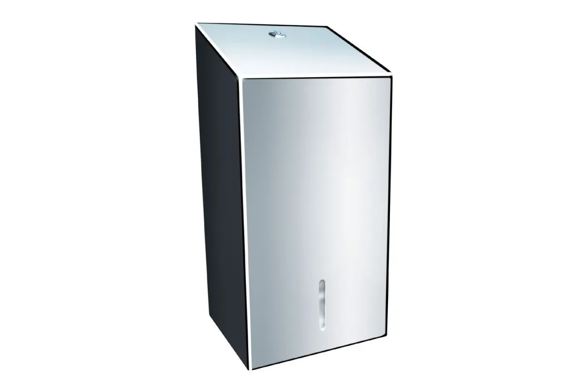 Pojemnik na papier toaletowy w listkach MERIDA STELLA wersja polerowana BSP401