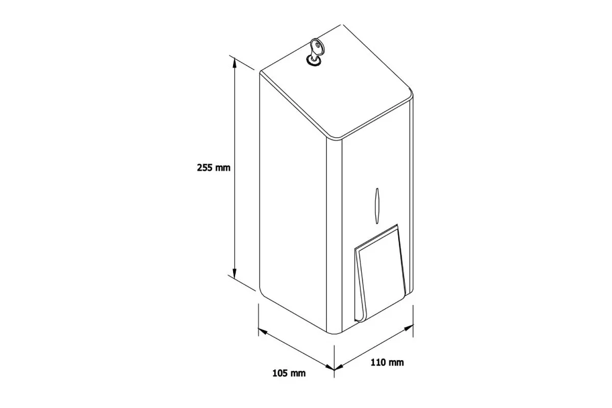DOZOWNIK MYDŁA W PIANIE MERIDA STELLA R10 ADVANCED NA WKŁADY Z MYDŁEM BALI STAL MATOWA dsm204