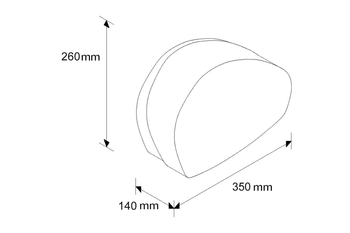 Pojemnik na papier toaletowy MERIDA MERCURY MAX. ŚR. 20 CM, UCHWYT NA RESZTKĘ ROLKI BMC201 Pojemnik na papier toaletowy MERIDA MERCURY MAX. ŚR. 20 CM, UCHWYT NA RESZTKĘ ROLKI BMC201