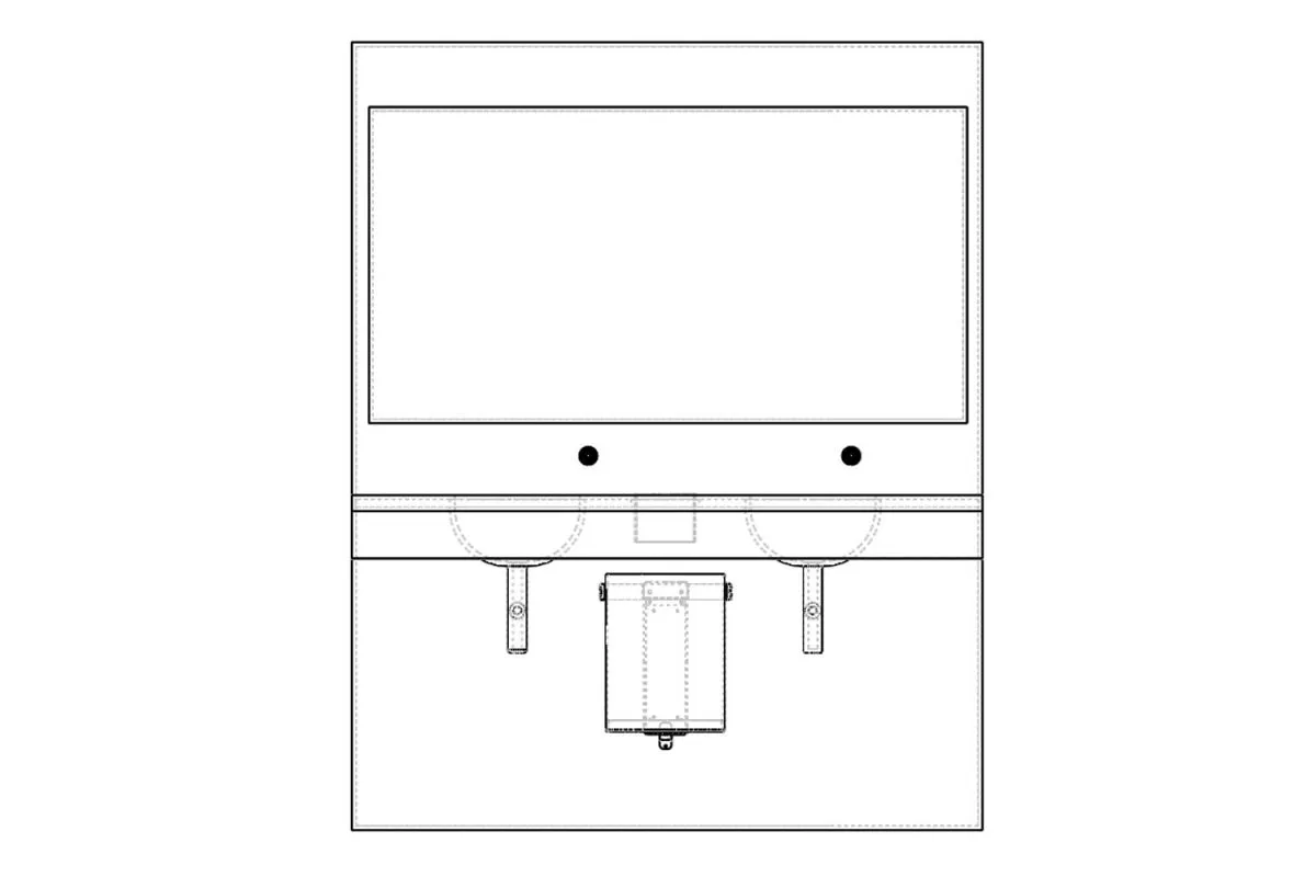 KOSZ PODBLATOWY REGULOWANY pojemność 30 L, wersja matowa KWM101