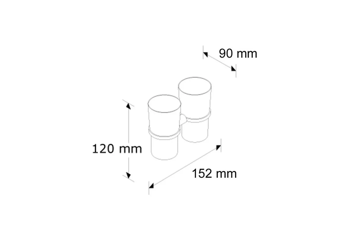 UCHWYT NA DWIE SZKLANKI Merida MHA11