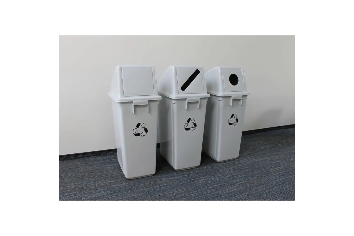 KOSZ Z TWORZYWA DO SEGREGACJI ODPADÓW DUŻY, O POJEMNOŚCI 60 L Merida KJS705