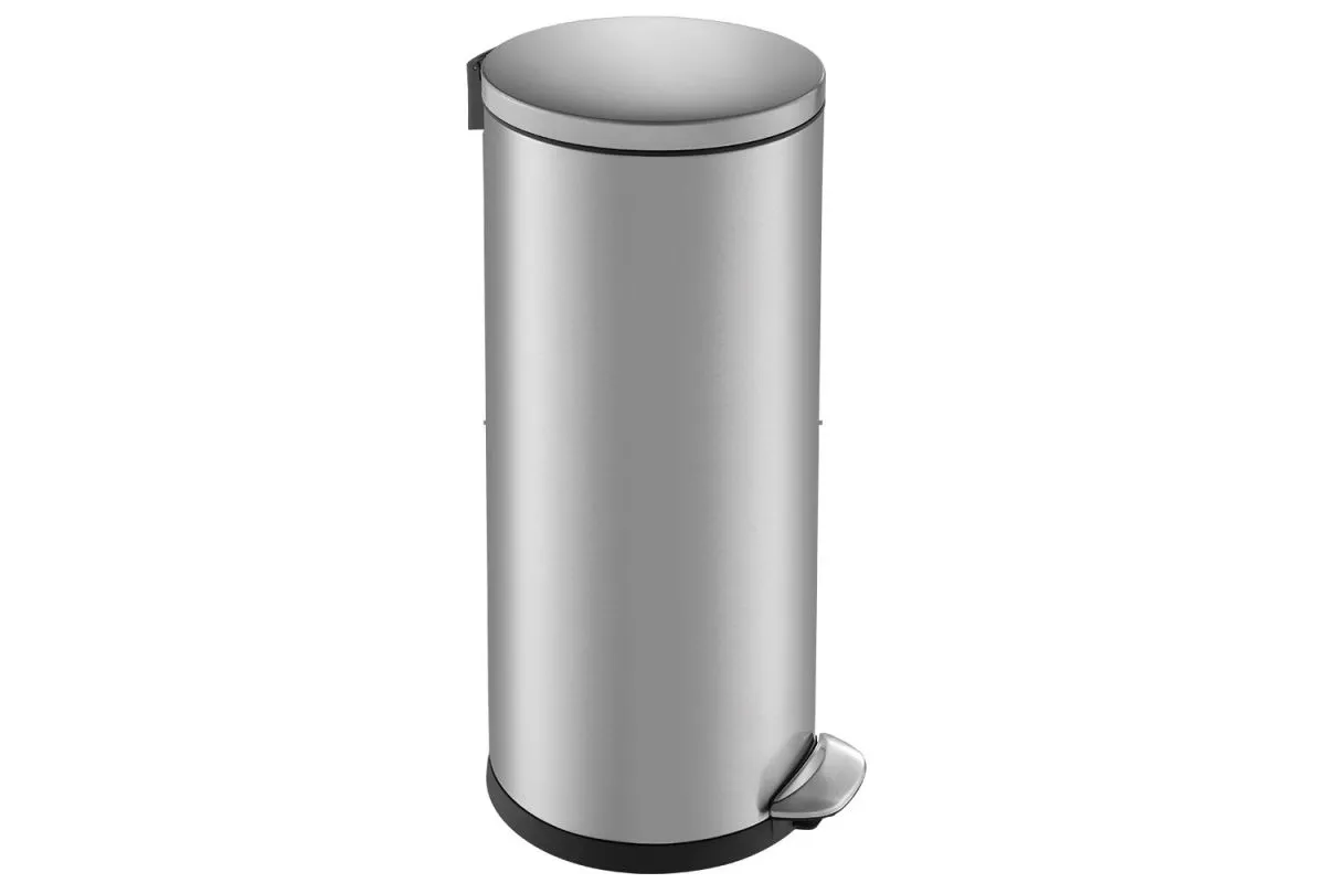 KOSZ PEDAŁOWY TOP SILENT LUNA, POJEMNOŚĆ 30 L, STAL MATOWA MERIDA KIM422