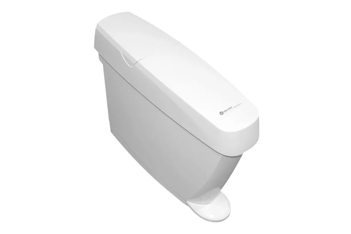 KOSZ PEDAŁOWY NA PODPASKI HIGIENICZNE, BIAŁY, POJEMNOŚĆ 15 L, TWORZYWO SZTUCZNE Merida KJB406