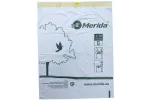 WORKI NA ŚMIECI MERIDA TOP 7-10 L, ROLKA 25 SZT., BIAŁE, Z TAŚMĄ ŚCIĄGAJĄCĄ, ZAPACHOWE MERIDA WTB101
