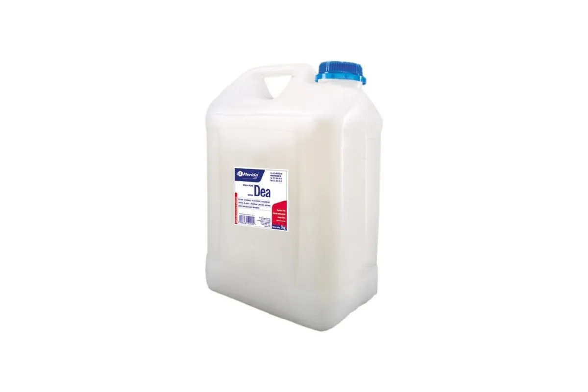 Mydło w płynie MERIDA DEA®, kanister 5 kg, białe M2B