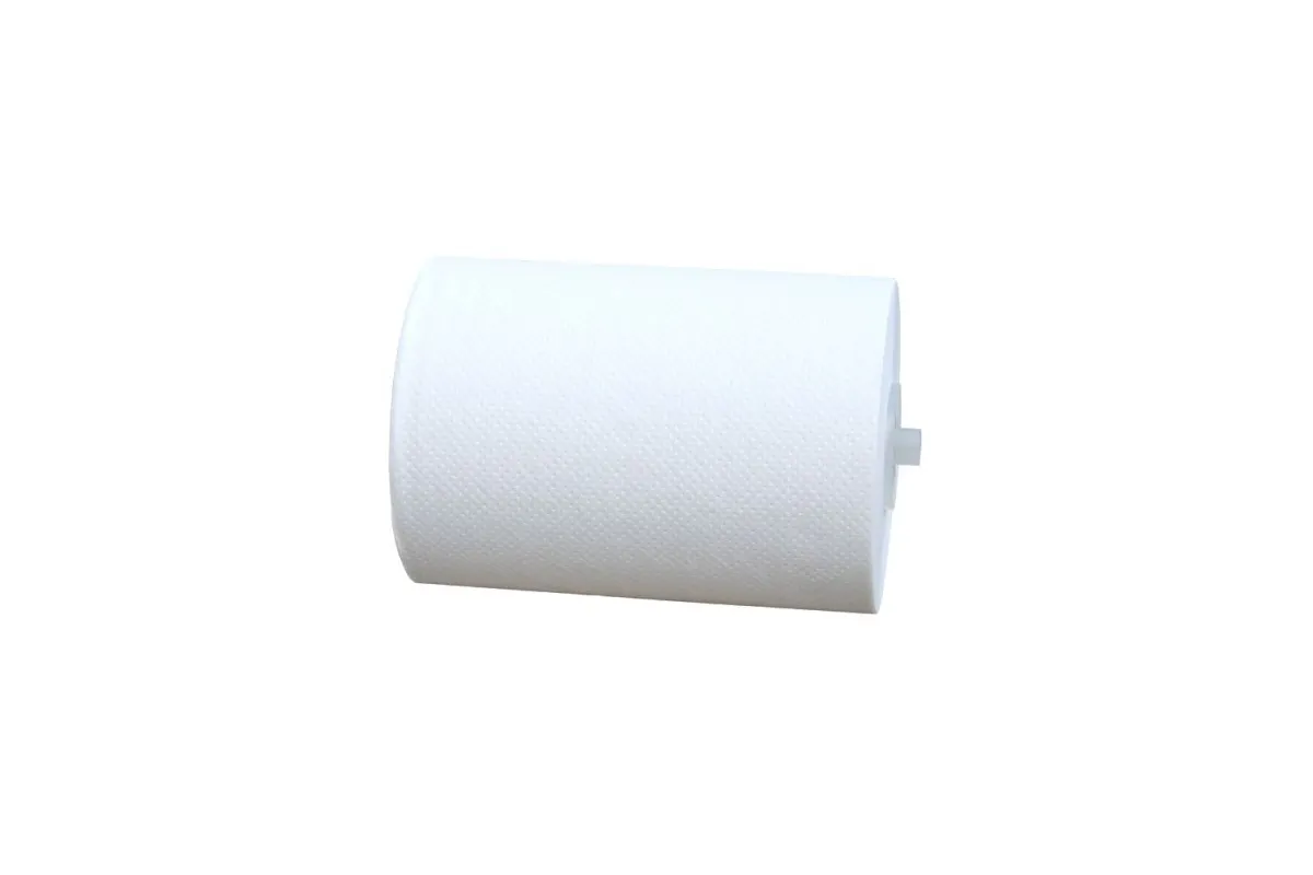 Ręcznik papierowy w rolach MERIDA TOP AUTOMATIC do dozownika MINI, długość 90 m KARTON 6 ROLEK RAB410