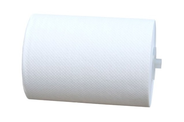 Ręcznik papierowy w rolach MERIDA TOP AUTOMATIC do dozownika MINI, długość 90 m KARTON 6 ROLEK RAB410