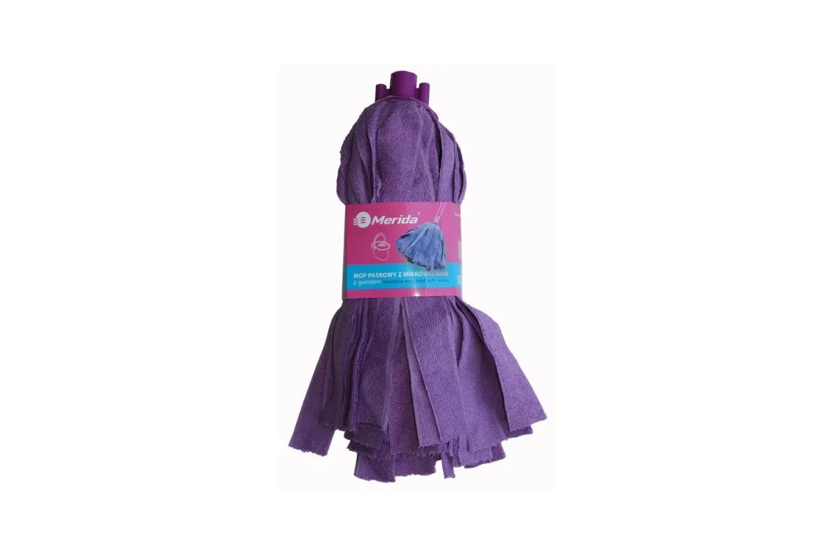 MOP PASKOWY Z MIKROWŁÓKNA, Z GWINTEM MERIDA STP450