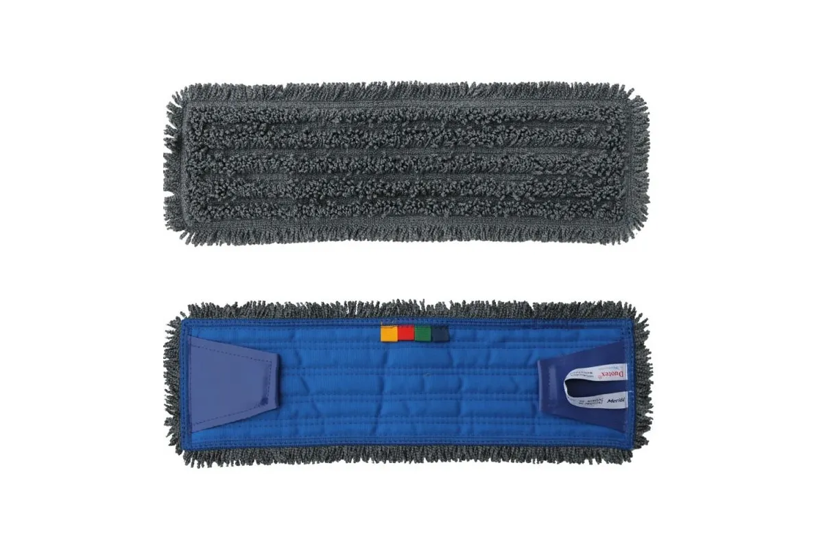 MOP Z ZAKŁADKAMI STANDARD SZARY Z MIKROFAZY 40 CM MERIDA SKP141