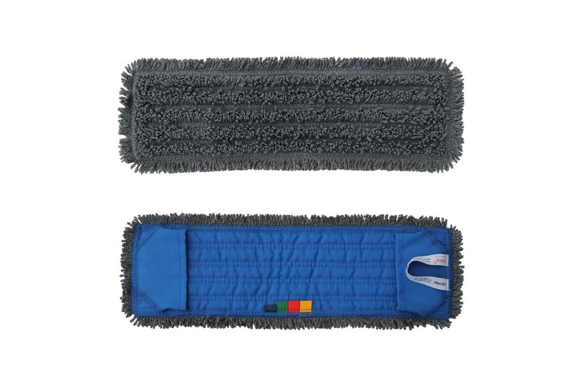 MOP Z KIESZENIAMI STANDARD SZARY Z MIKROFAZY 40 CM MERIDA SKP241