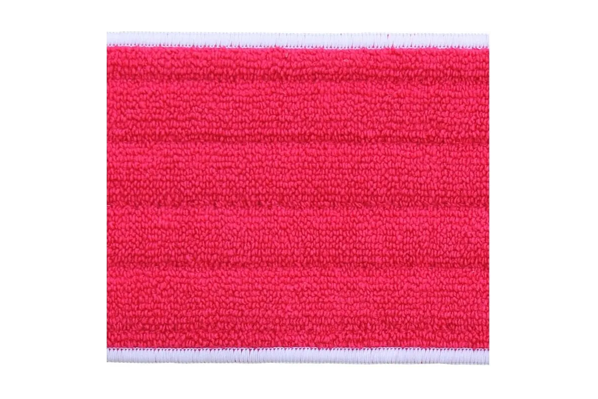 MOP ECONOMY Z MIKROFAZY CZERWONY 45/40 CM RZEPOWY DO STELAŻA HFF301 MERIDA SEP340