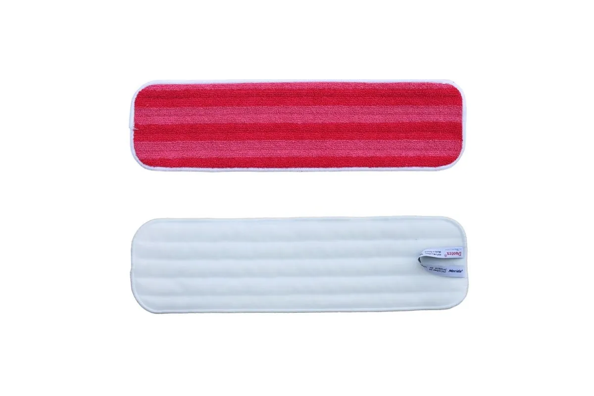 MOP PREMIUM Z MIKROFAZY CZERWONY 47 CM RZEPOWY DO STELAŻA HFF301 MERIDA STP340