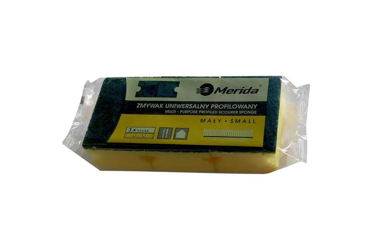 ZMYWAK UNIWERSALNY PROFILOWANY MAŁY, OPAKOWANIE 3 SZT. MERIDA SRH002