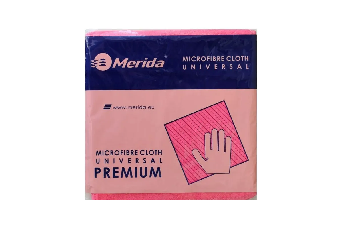 ŚCIERECZKA Z MIKROWŁÓKNA PREMIUM CZERWONA MERIDA SRL013