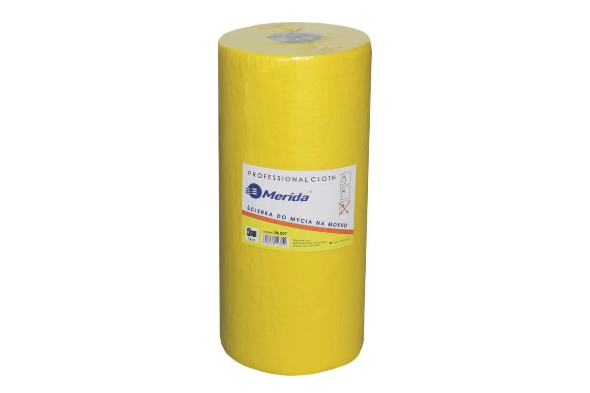 ŚCIERECZKI DO MYCIA NA MOKRO, NA ROLCE Z PERFORACJĄ DO ODRYWANIA - 35 SZT. Merida SRL007