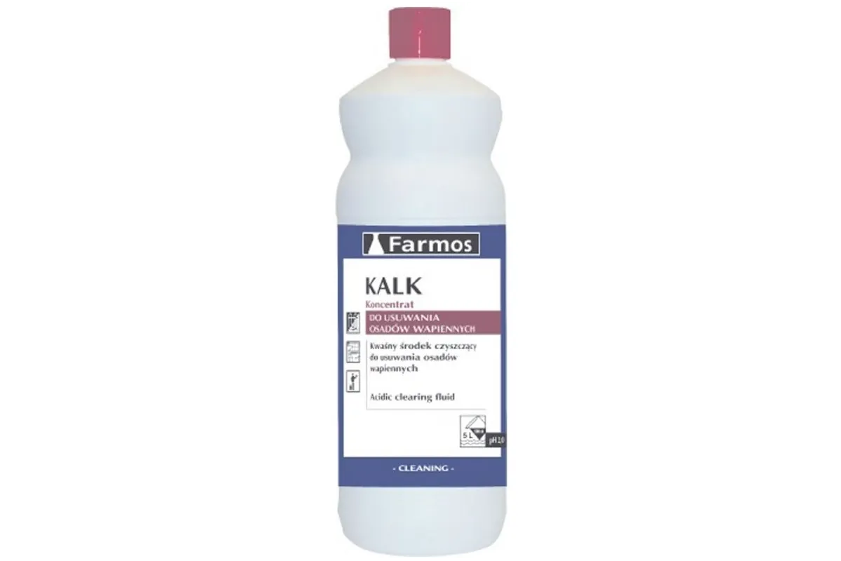 Kalk - środek do czyszczenia urządzeń sanitarnych i usuwania osadów wapiennych, koncentrat, butelka 1 l F668