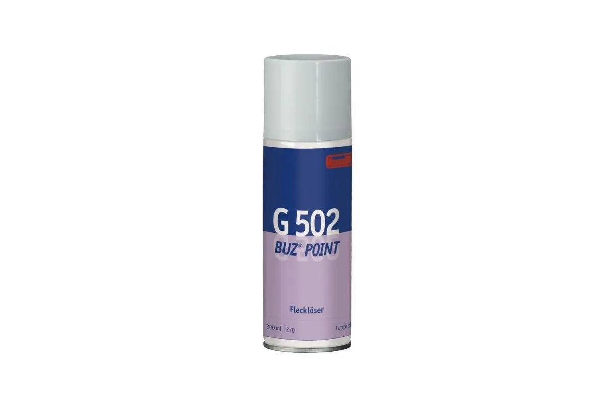 G502 Buz Point - odplamacz w sprayu do wykładzin tekstylnych, dywanów i tapicerki, puszka 200 ml Merida NBS002