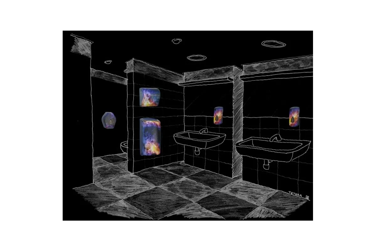 MECHANICZNY PODAJNIK RĘCZNIKÓW W ROLACH MERIDA UNIQUE LUX CUT MAGIC LINE CUH323