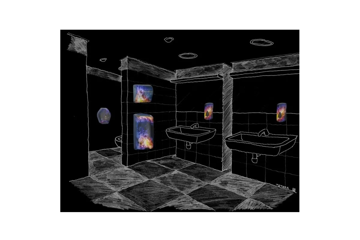 MECHANICZNY PODAJNIK RĘCZNIKÓW W ROLACH MERIDA UNIQUE SOLID CUT MAGIC LINE CUH324