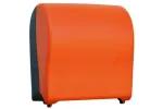 MECHANICZNY PODAJNIK RĘCZNIKÓW W ROLACH MERIDA UNIQUE SOLID CUT ORANGE LINE CUO302
